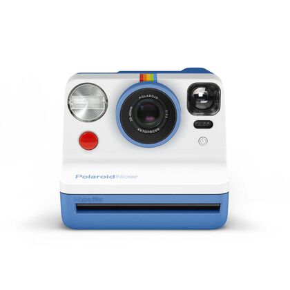 Cámara instantánea Polaroid Now azul