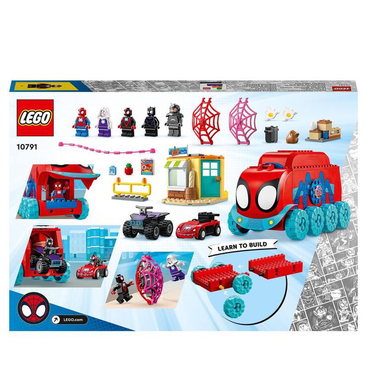 LEGO® Marvel Base Mòbil de l'Equip Spidey 10791