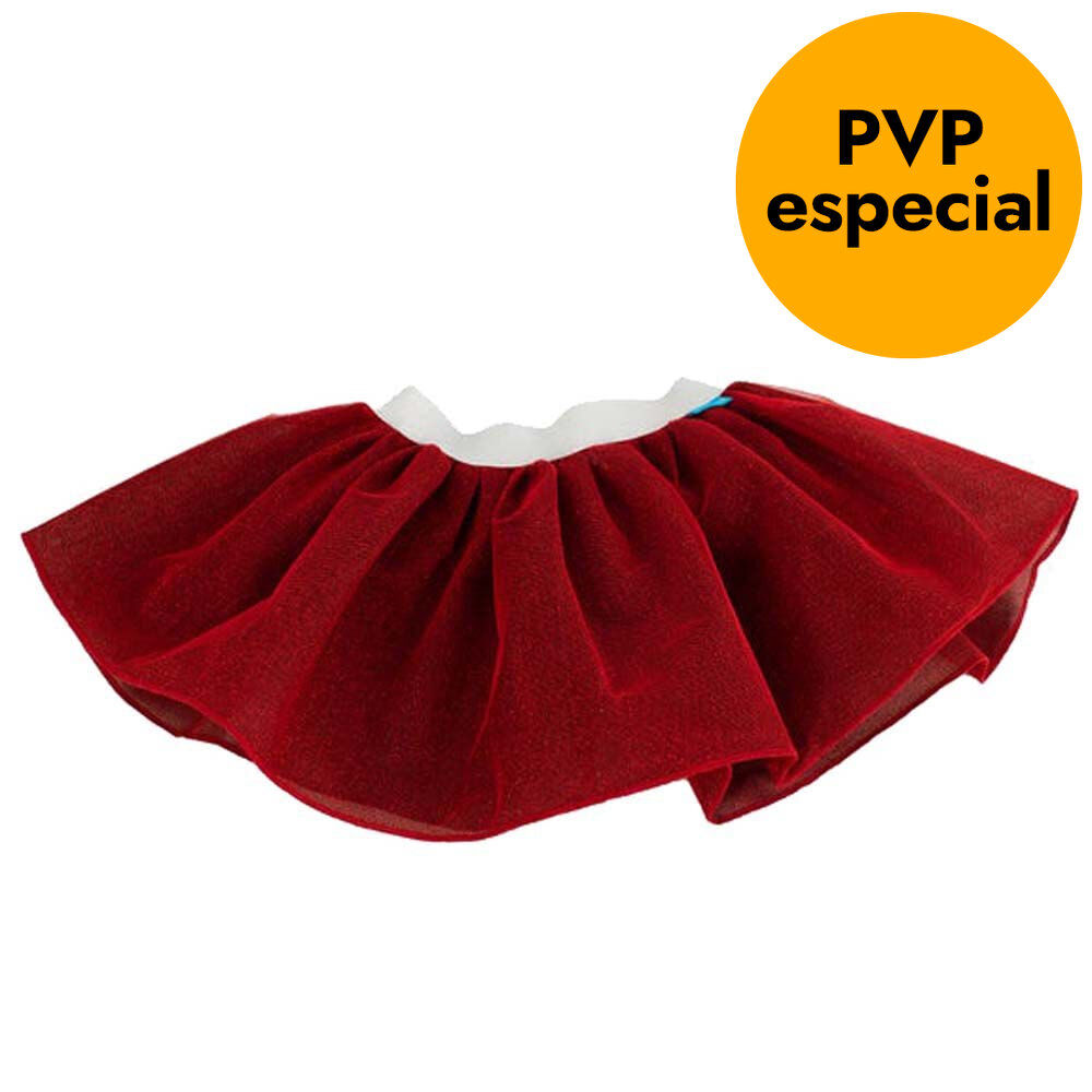 Tut&uacute; brillant vermell