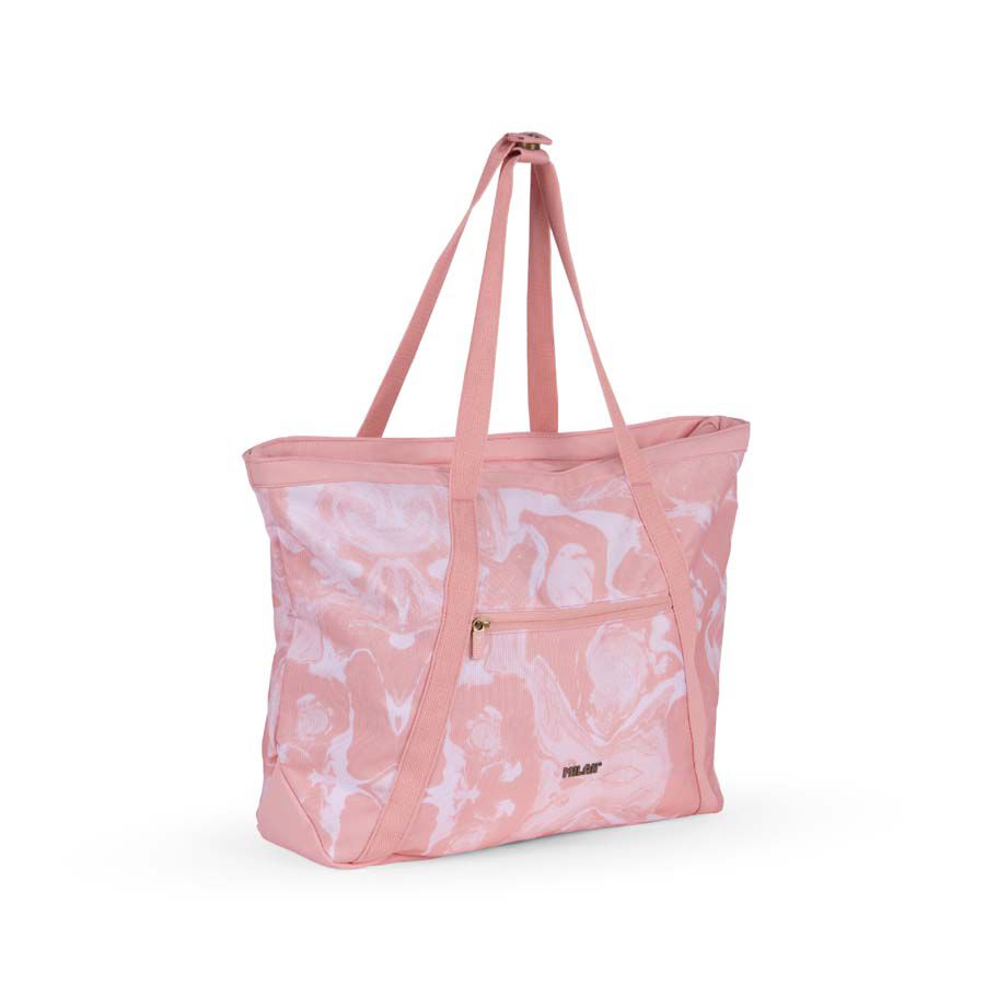 Tote Bag Shoping Milan Lava rosa