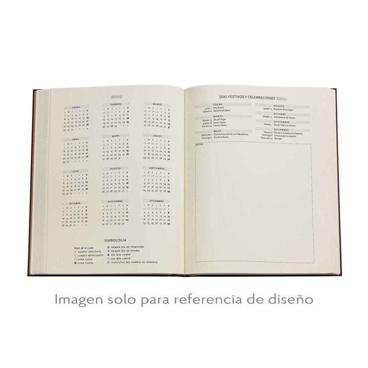 Agenda Paperblanks Folio Ultra sem/vista castellano 2025