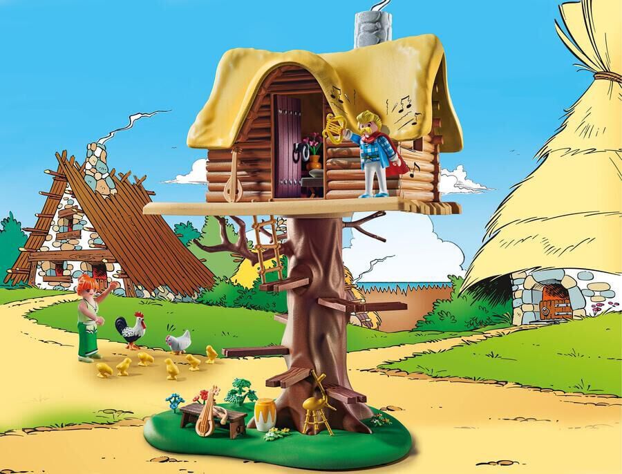 Playmobil Ast&eacute;rix Asurancet&uacute;rix amb casa al arbre 71016