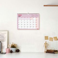 Calendario pared Finocam Escribir Grafik A4 2026 catalán