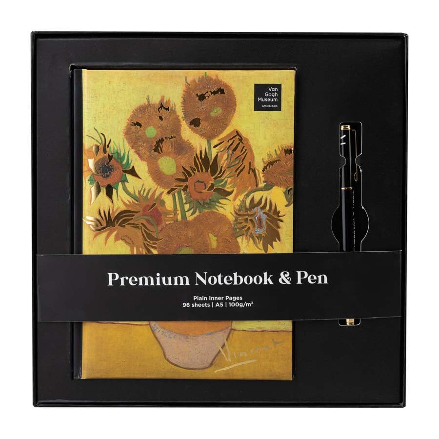 Set Cuaderno + Bol&iacute;grafo A5 Erik Van Gogh