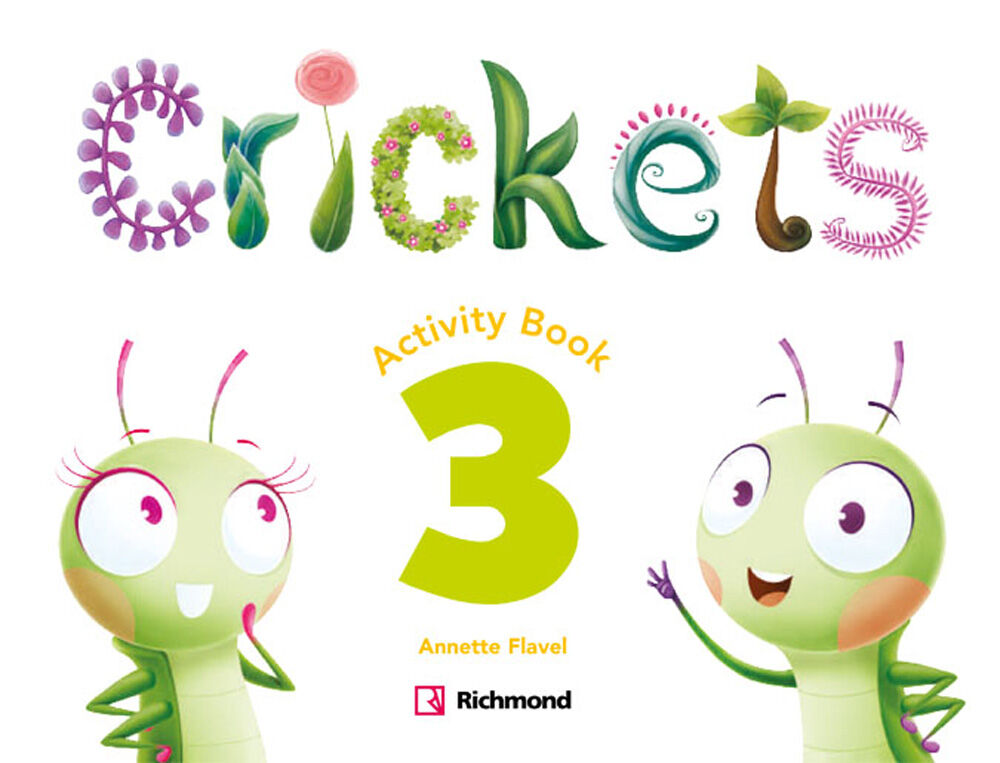 Crickets 3 Activity book Infantil 5 a&ntilde;os