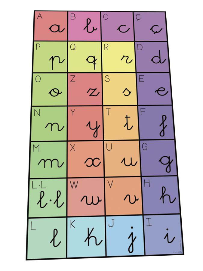 Tapete abecedario catal&aacute;n para Bee-Bot&reg; y Blue-Bot&reg;