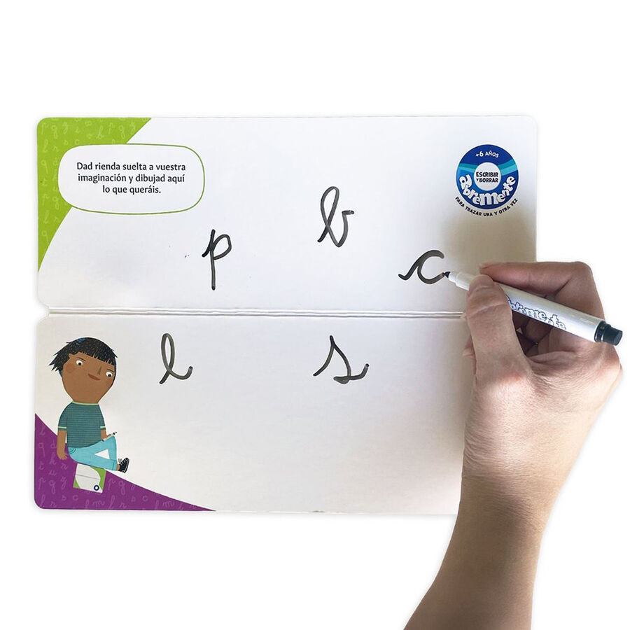 Abremente Escribir y Borrar Cursiva