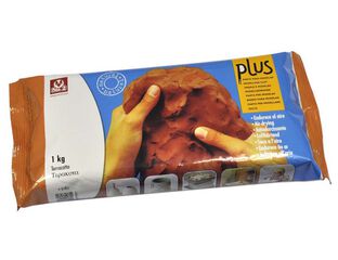 Barro endurecible Sio-2 Plus 1kg tierra
