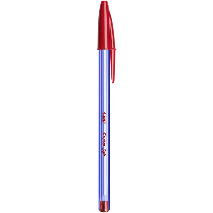 Bolígrafo Bic Cristal Soft Rojo Cx 50U