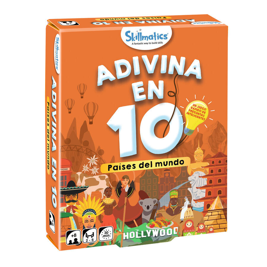 &iexcl;Adivina en 10! Paises del mundo