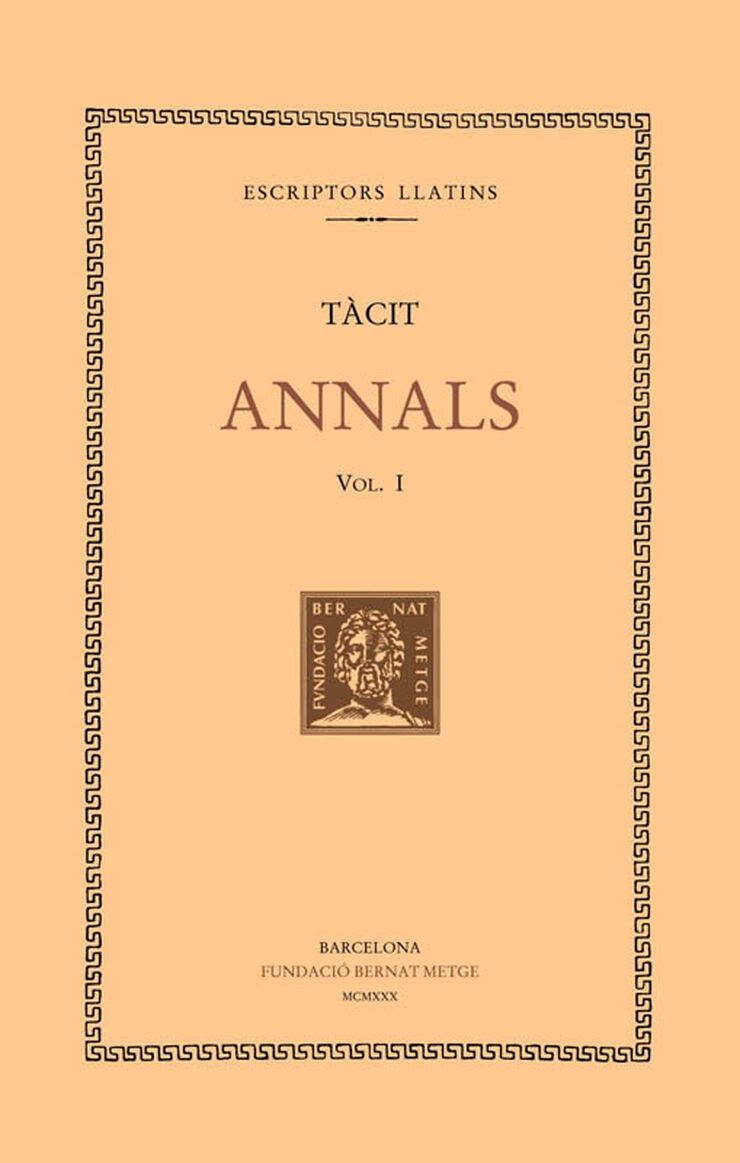 Annals, vol. I: llibres I-II