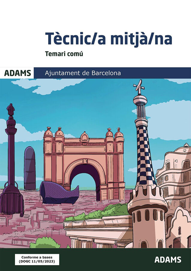 Temari T&egrave;cnic-a mitj&agrave;n-a. Ajuntament de Barcelona