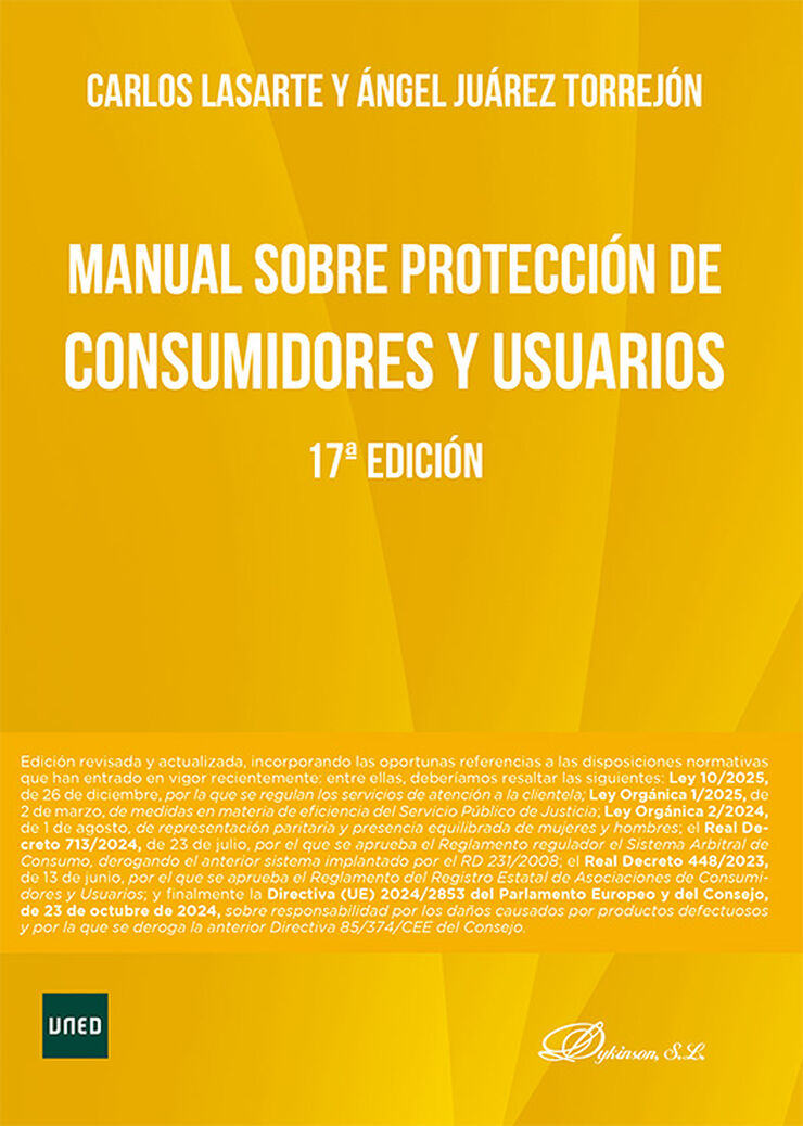 Manual sobre protecci&oacute;n de consumidores y usuarios