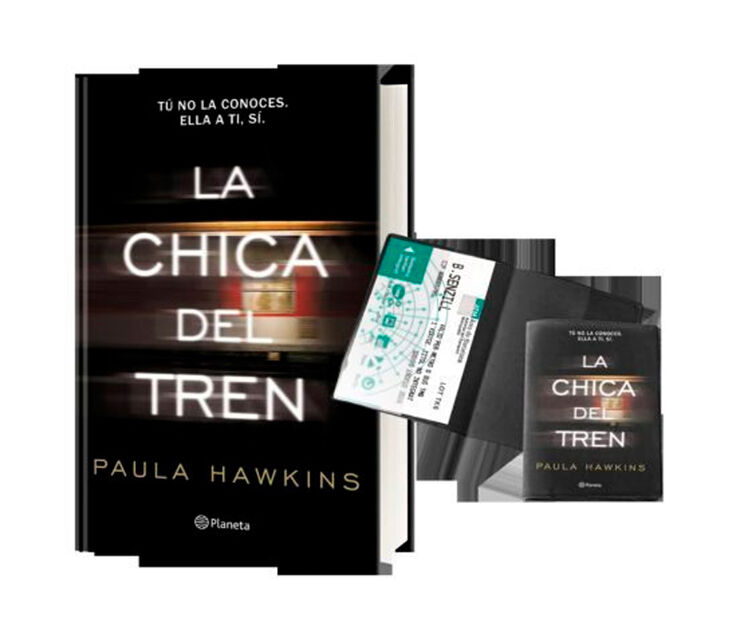 Pack La chica del tren + tarjetero