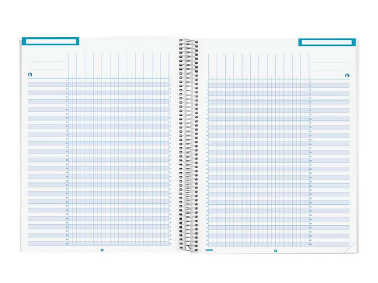 Libreta espiral Finocam Planificador de clases castellano