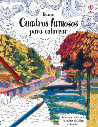 Cuadros famosos para colorear