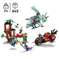 LEGO® Ninjago Batalla de Vehicles Ninja al Costat de la Caseta de l’Arbre 71857