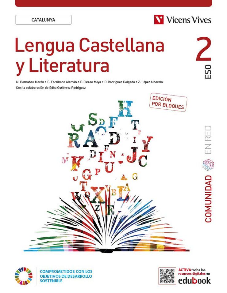 Lengua Castellana Y Literatura 2 Bloques Comunidad En Red Cataluña