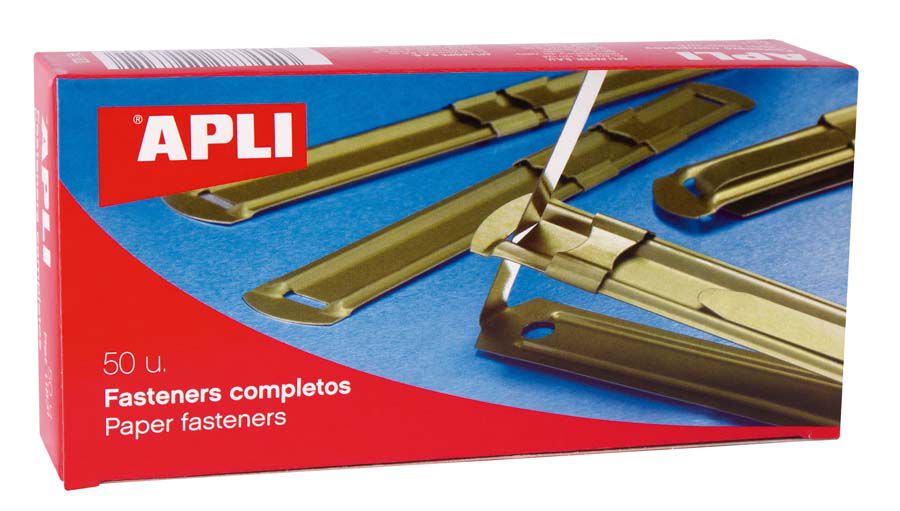 Encuadernador Fastener Apli 50u