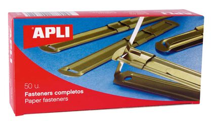 Encuadernador Fastener Apli 50u