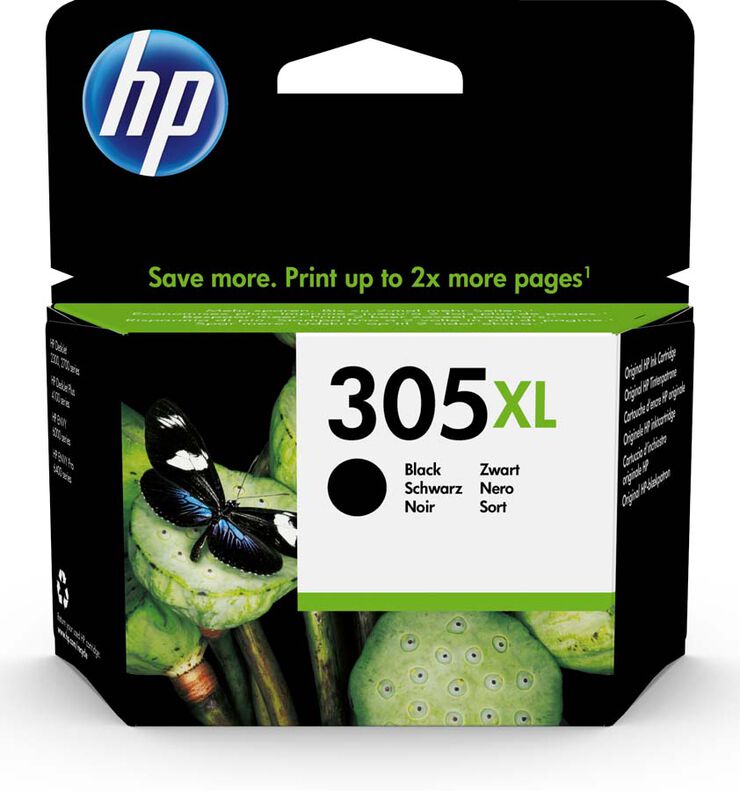 Cartucho original HP 305XL negro - 3YM62AE Cartucho original HP 305XL negro - 3YM62AE