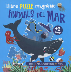 Llibre puzle magnètic Animals del mar Llibre puzle magnètic Animals del mar