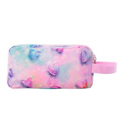 Estuche 3 cremalleras Totto Glitter Shinyheart