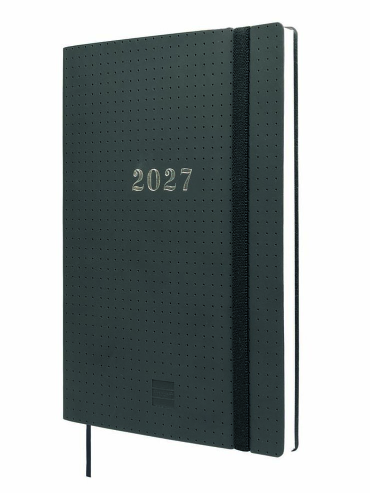 Agenda Finocam 16M Dotted Y10 Sem/Vista Multiling&uuml;e 2026-27 Negro