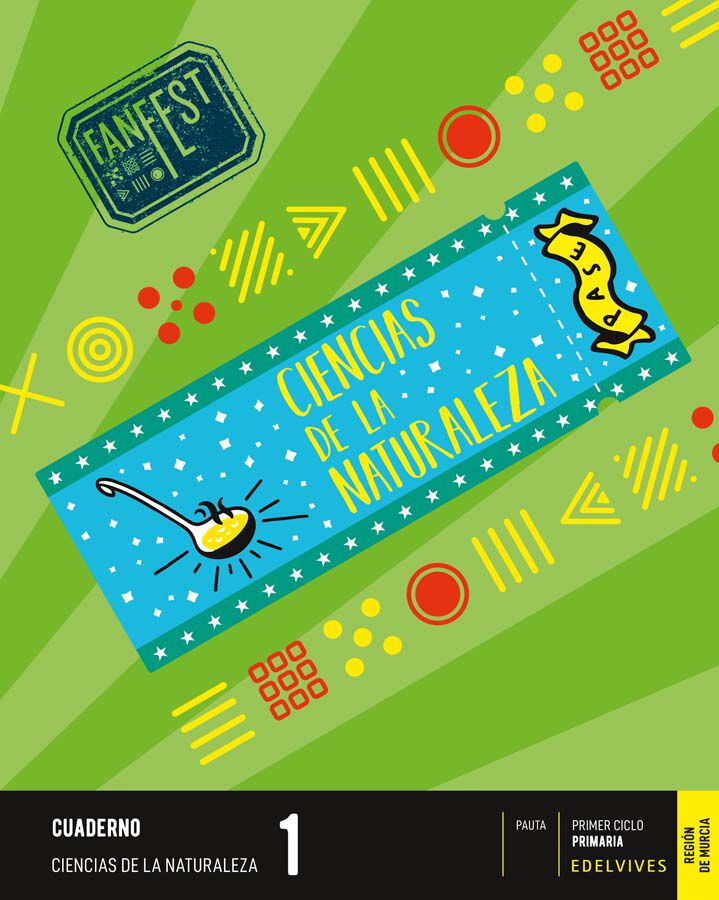 Ciencias De La Naturaleza 1.&ordm;primaria. Cuaderno. Murcia