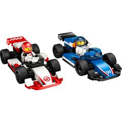 LEGO® LEGO City Coches de F1® Williams Racing y Haas F1® 60464