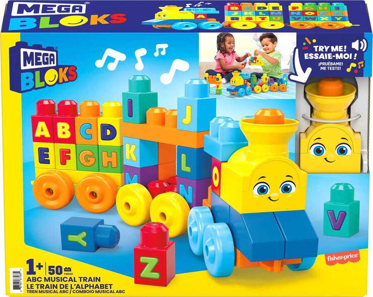 Mega Bloks Tren Musical ABC