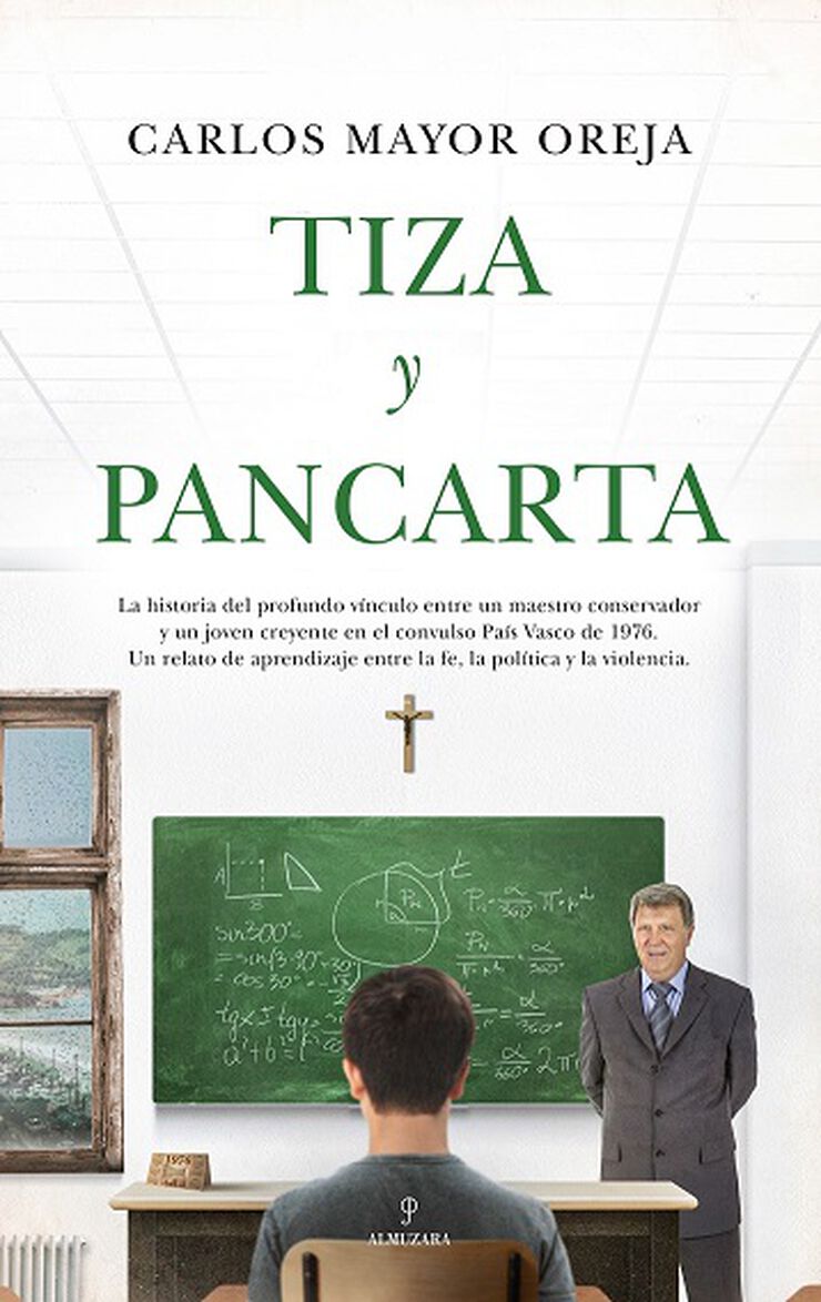 Tiza y pancarta