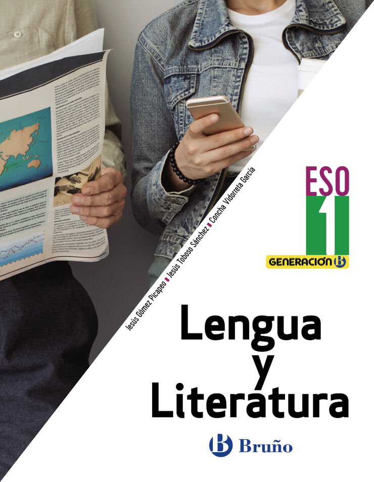 LENGUA Y LITERATURA GENERACI&Oacute;N B 1&ordm; ESO Bru&ntilde;o Text 9788469619339