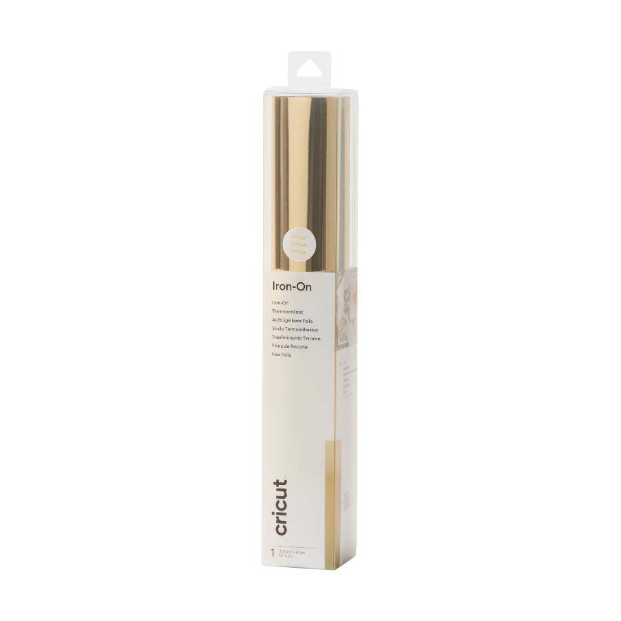 Iron-on Foil 30x60cm light gold