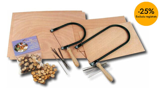 Plancha madera recortable Abacus 20x30cm 10u