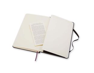 Libreta Moleskine P Negro Raya