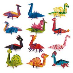 Easy Origami - Dinosaurios