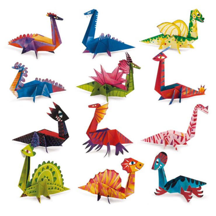 Easy Origami - Dinosaurios