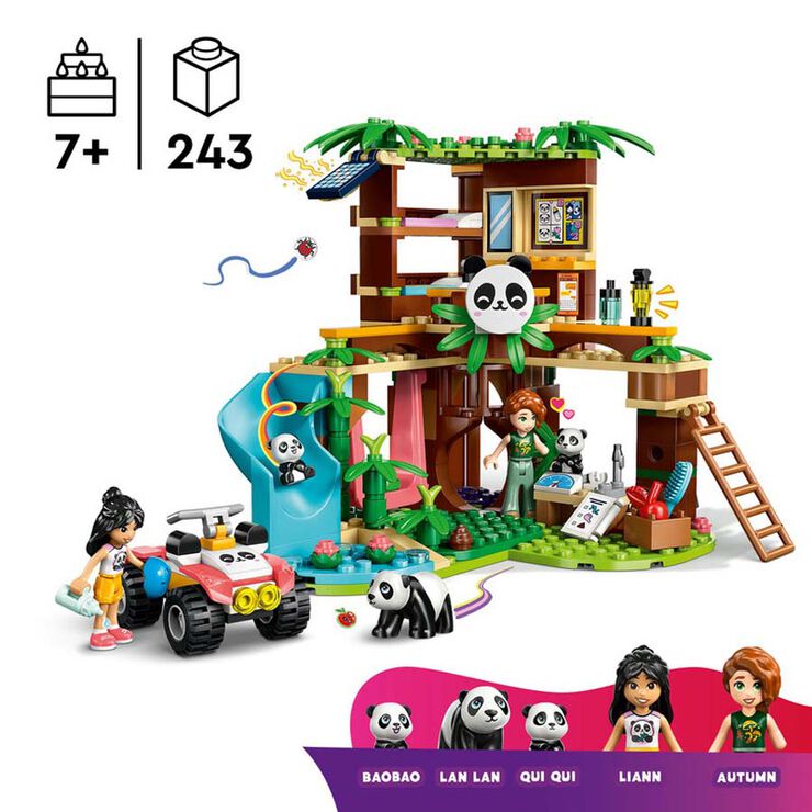 LEGO® Friends Cuidado Animal en el Refugio para Pandas 42648
