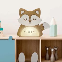 Lámpara quitamiedos personalizable Zorro