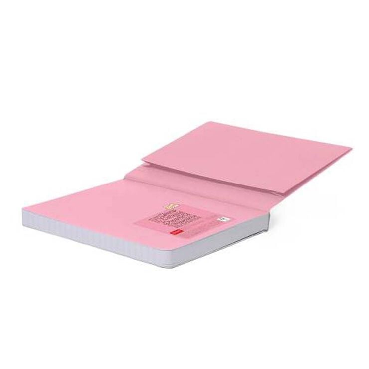 Libreta con Goma El&aacute;stica Legami Rayada Corgi Green