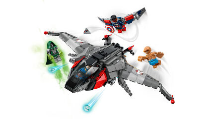 LEGO&reg; Marvel Avengers: Doomsday Quinjet joc de construcci&oacute; 76347