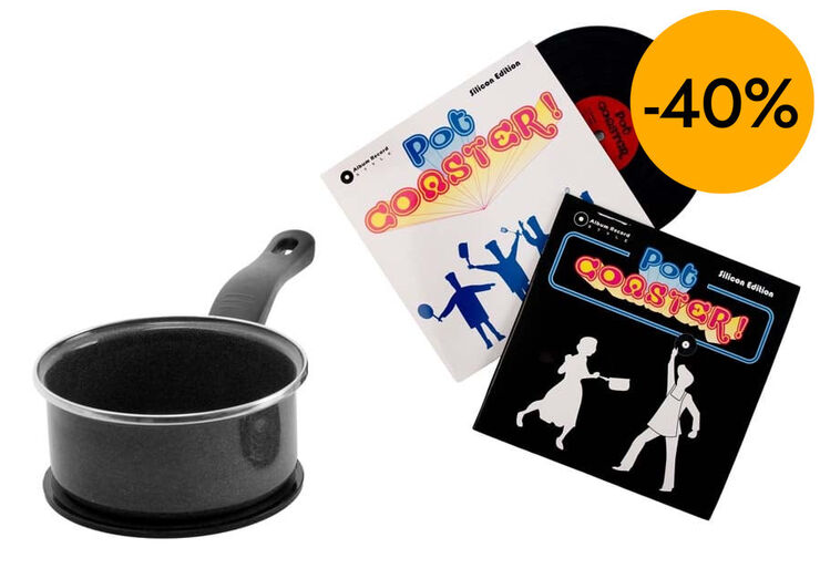 Estalvi de taula de silicona Disc Vinil The Coasters