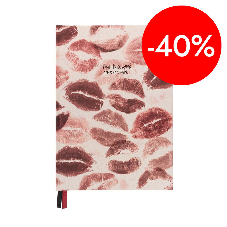 Agenda Kokonote setm/vista angl&egrave;s 2026 Gaia Cherry Lips