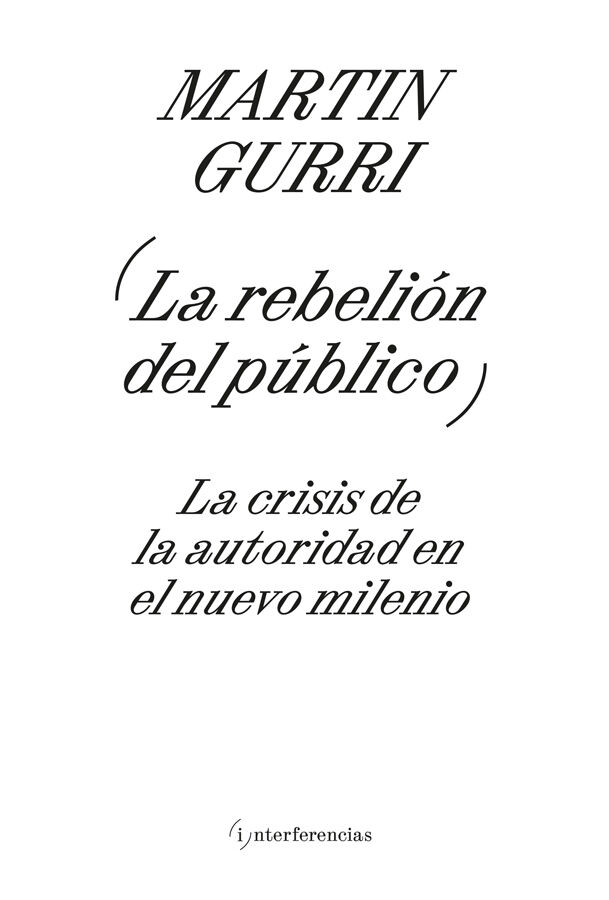 La rebeli&oacute;n del p&uacute;blico