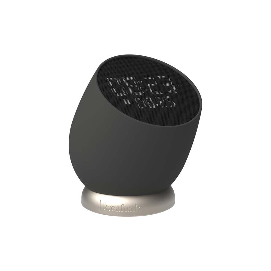 Reloj Alarma Kreafunk Bello negro