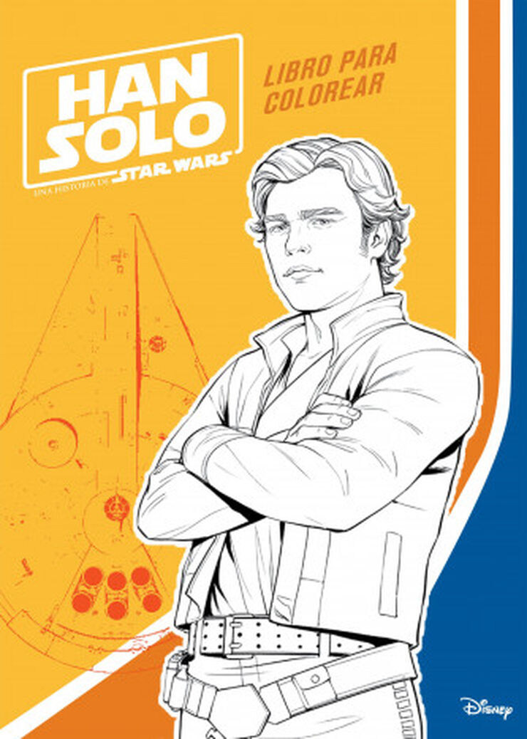Han Solo. Libro para colorear