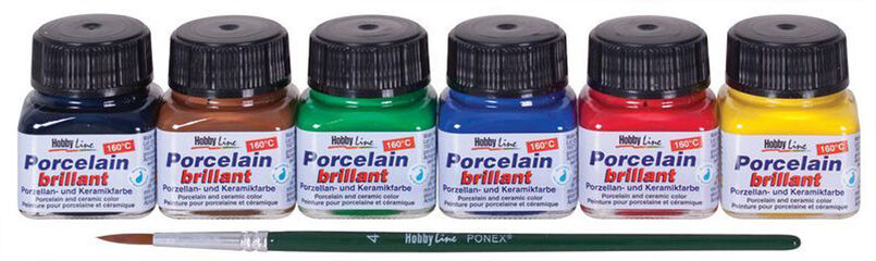 Pintura porcelana Kreul 20ml 6 colores
