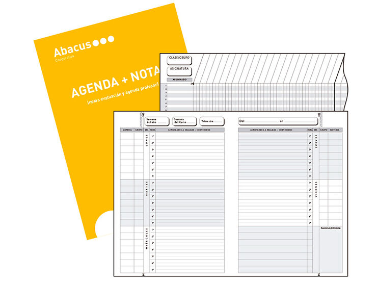 Agenda Memo Notas Abacus A4 castellano