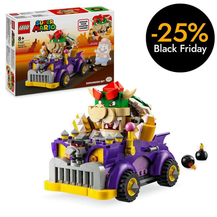 LEGO® Super Mario Set d'Expansión: Cotxe monstruos de Bowser 71431